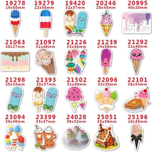 DIY Decoration Crafts Accessories 30pcs Per Cartoon Character Planar Resin PR25196