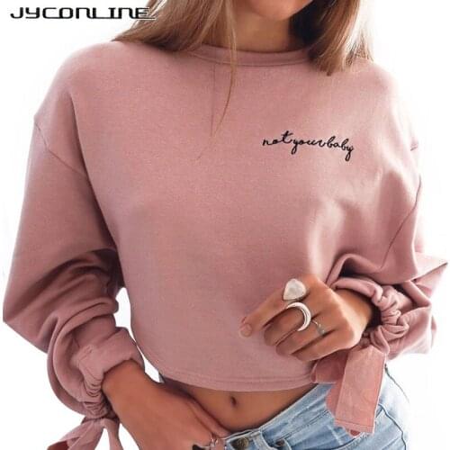 Женские толстовки с надписями Jyconline China At AliExpress
