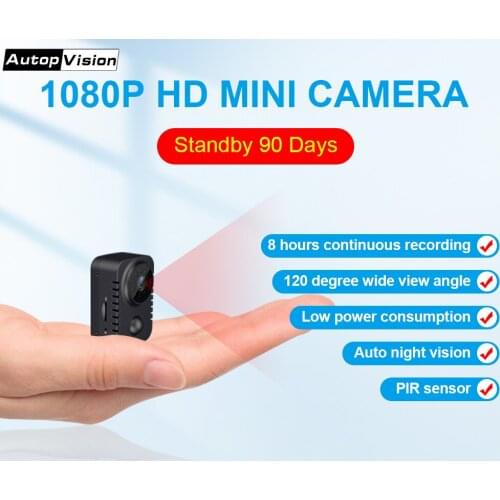 MD29 Mini Camera HD 1080P PIR Night Vision Camcorder Motion DVR Video recording small Camera cam