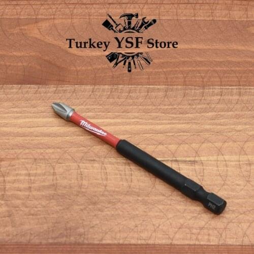 Milwaukee Ph2 90mm Shockwave Impact Duty Screwdriving Bit 1 Pc