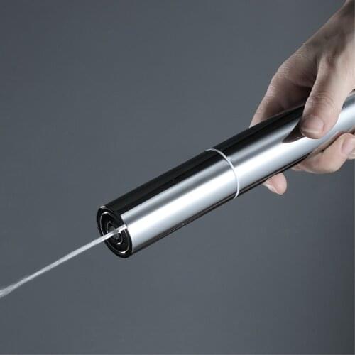 Hand Shower Head Brass Pressure Rain Spray Gun Bathroom Hand Hold Shower Brass Water Column Rainfall Showers Chrome 2 Functions