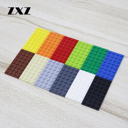 Bulk Building Blocks Plate 4x8 Dots 3035 WW2 Blocks Accessories Toys Bricks MOC Transform Robot Element Building Parts 50PCS/LOT