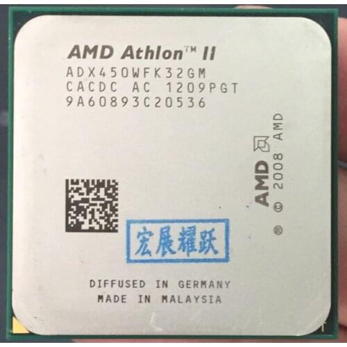 AMD Athlon II X3 450 X450 Three Core AM3 938 CPU 100% working properly Desktop Processor