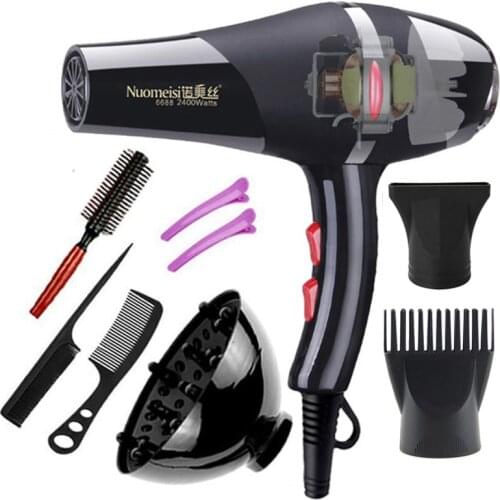With 7 Gifts High quality salon Hot cold air adjustment Professional hair salon hair hairdresser hair dryer blow dryer hairdryer