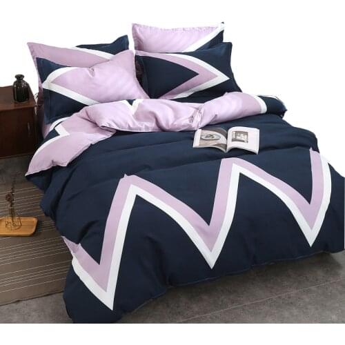 Simple Bedding Quilt cover (no Pillowcase)Duvet Cover Sets Bed Linen Sheet Single Double Queen King Size Quilt Covers Bedclothes