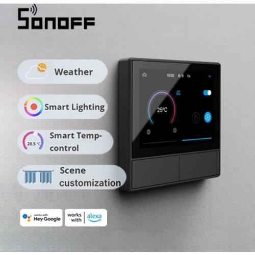 SONOFF 9W E27 WiFi Smart LED RGB Bulb Work with Alexa Google Home Dimmable Engrgy-Saving Lamp for eWeLink APP Automation