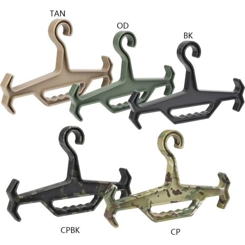 Heavy Duty Tactical Hanger Durable Impact Plastic Tactical Vest Plate Carrier Survival Hunting Military Gear Equipment