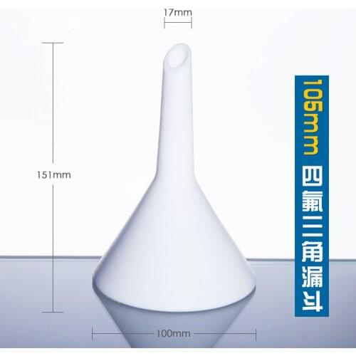 1pcs 105mm Triangle Funnel,Funnel for kinds Experiments in Laboratory Diameter 105mm