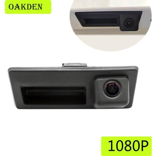 1920x1080P AHD Backup Car Rear View Camera Trunk Handle Parking Accessories For Volkswagen VW Touran 2 second facelift 2010-2016