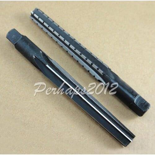 2x /set MT1 No.1 Morse Taper Reamer Set High Carbon Steel