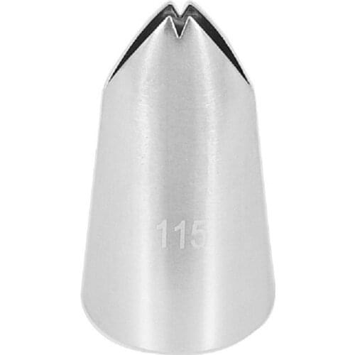 30pcs/lot)Free Shipping FDA High Quality Stainless Steel Cake Decorating Large Leaf Icing Nozzle #115