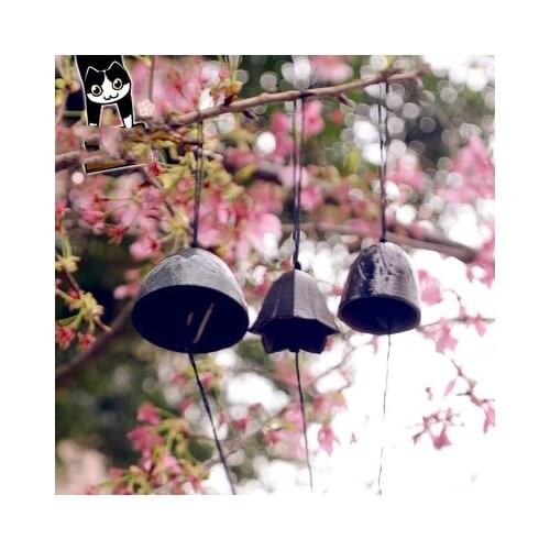 Cast Iron Clear Cast Iron Wind Chimes Japanese Metal Ornaments Japanese-Style Handmade Free Shipping