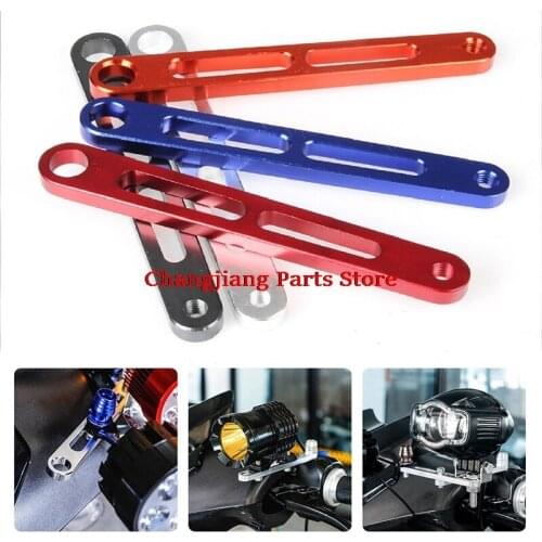 Hot sale 1pc Universal Motorcycle Headlight Mount Brackets Fork Ear Chopper Headlamp Holder Adjust Motor Fork Mount