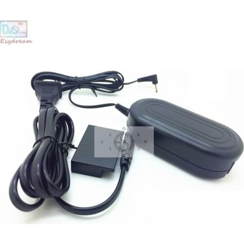 Camera AC Power Adapter Kit for Canon 100D Kiss X7 Rebel SL1 Replace ACK-E15 LP-E12 DR-E15