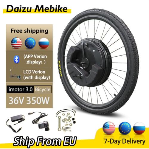 Imortor2.0 20" 24" 27" 27.5" 700C29" Electric Bike Conversion Kit 36V 250W Ebike Conversion Kit Front Hub Motor Wheel Duty Free
