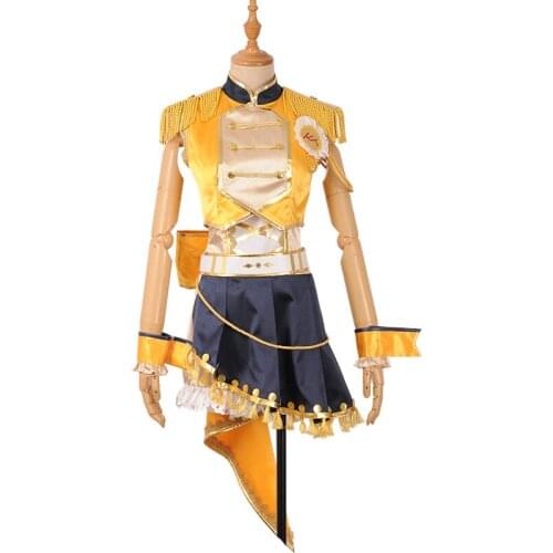 Anime Love Live Hoshizora Rin Cosplay Costume Coat Skirt Gloves Song Suit Daily Carnival Party Festival Uniform Brand New