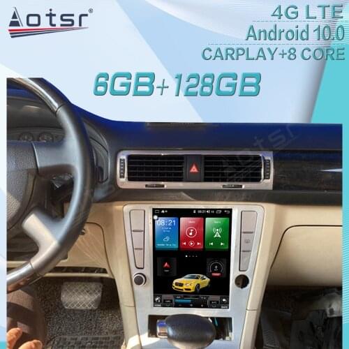 128GB For Volkswagen Passat B7 2009-2011 Android Radio Tape Recorder Car Multimedia Player Stereo Head Unit GPS Navi Tesla Audio