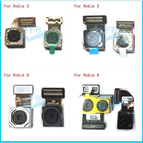 Rear Back Camera Front Camera Module For Nokia 3 5 6 8 Main Big Small Camera Module Flex Cable