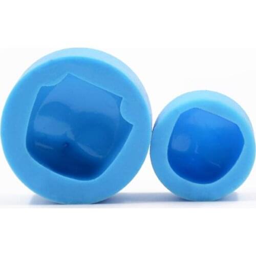 Face model Silica gel Soft Pottery Ultra Light Clay Mould Blue silica gel does not deform