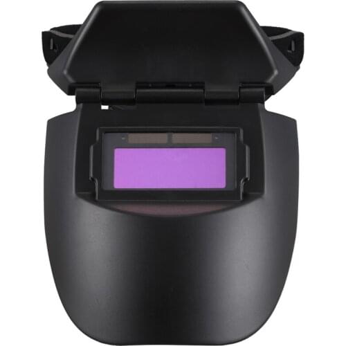 Portable Solar Automatic Photoelectric Welding Mask Flat Flip Half Helmet Helical Welding Helmet