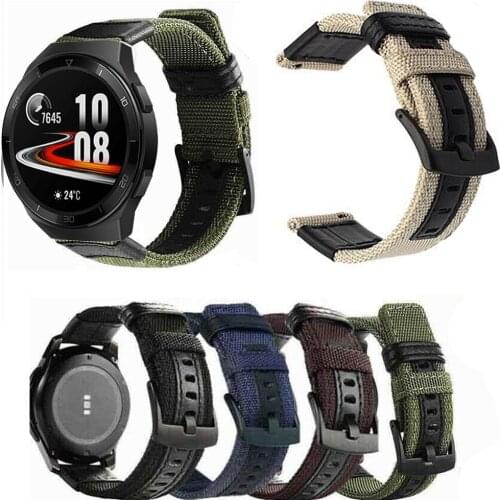 Sport Band For Samsung Galaxy Watch 46mm Gear S3 classic Active 2 3 For Huawei Watch Replacement Watch Strap 22mm Watch Band