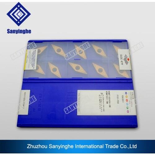 Free shipping! YBC251 VBMT160404-HM Diamond brand Cemented Carbide CNC Insert Turning Tools (10pcs/lots)