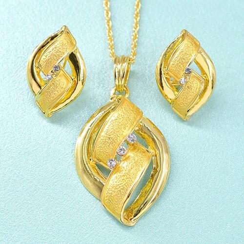 ZEA Dear Jewelry Romantic Jewelry Set For Women Earrings Necklace Pendant Hot Selling Heart Jewelry Findings For Engagement Gift