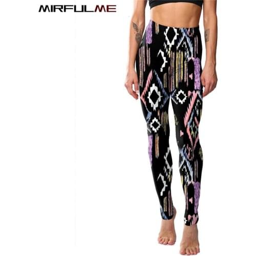 Women Yoga Pants 3D Printed Female Sport Leggings Elastic Workout Leggins Quick Dry Running Trousers Gym Jeggings Fitness Tights