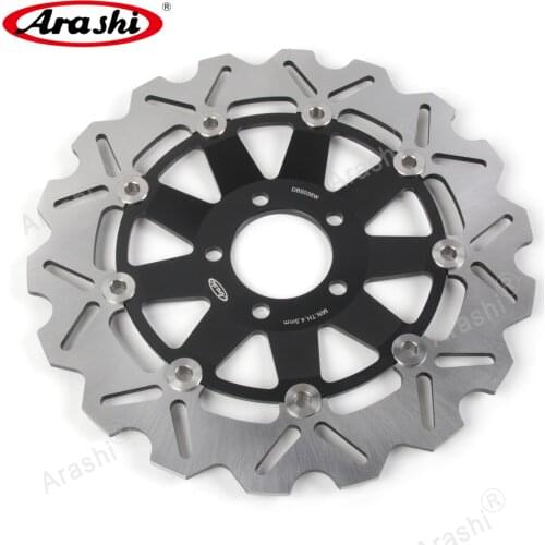 Arashi 1PCS For KAWASAKI W 650 1999 - 2006 Floating CNC Front Brake Disc Rotor W650 2000 2001 2002 2003 2004 2005
