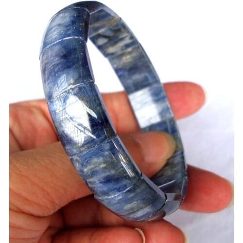 Free Shipping Natural Kyanite Rectangle Beads Bracelet Women Man Jewelry Accessories Weddings Parties Birthday Gift