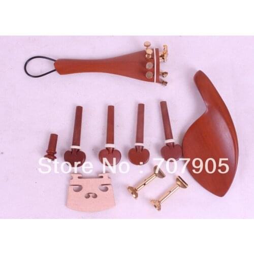 Violin jujube parts,tailpiece tuner peg chinrest bridge chinrest clamp #E31-5