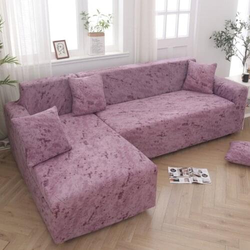 Stretch Counch Cover Cotton Elastic Sofa Covers for Living Room Pets Cubre L-Shape Sectional Slipcovers Couches Capa De Sofa