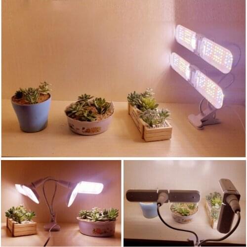 Full Spectrum Led Grow Light Phytolamp For Plants E27 Led Grow Bulb EU US Clip Flexible Phyto Lamp For Indoor Plant Greenhouse