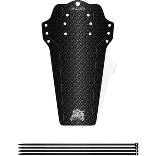 Carbon Fiber Mountain Bike Mudguard Cycling Bicycle Front Rear Mud Guards Universal Mud Remover for Saddle Sports Dropship