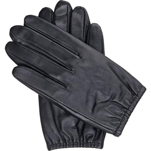HARPPIHOP Men's Leather Gloves