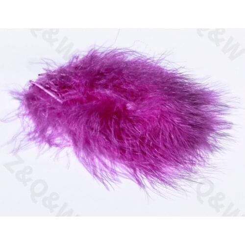Beautiful 10-15CM turkey full down feathers 4-6 inches dyed grape purple 100-500 DIY crafts jewelry dream catcher accessories