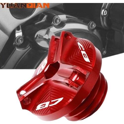 Motorcycle CNC Oil Filler Cap Plug Cover For Honda CBR650F CBR650R CB650R CB650F CBF1000 CBR125RR CBR150R CB125F CB190R CB500