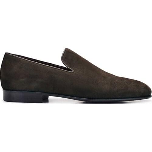 Nevzat Onay Genuine Leather Men Classic Loafer Leather Sole Shoe -9856