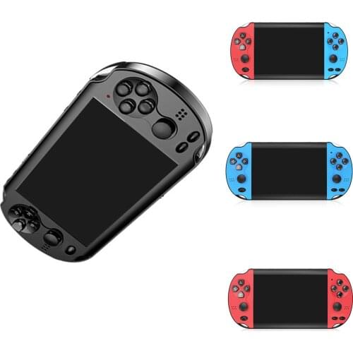 X1 Handheld Game Console 128-Bit Large Screen Nostalgic Dual Joystick Control High-Definition Game Console Built-in 10000 Games
