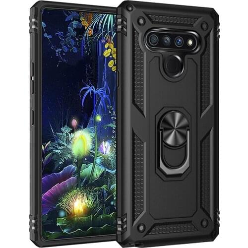 Shockproof Case for LG Stylo6 Stylo 6 Case Cover Armor Military Drop Protective Car Holder Magnet Phone Case Stand