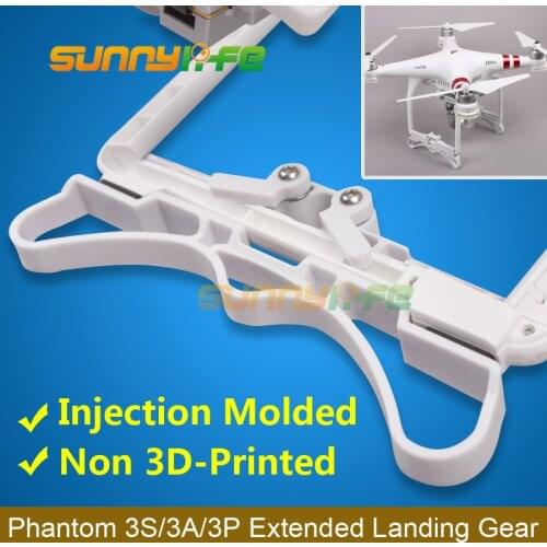 Extended Landing Gear Landing Skid Support Stabilizers DJI Phantom 3 Standard Advanced Professional