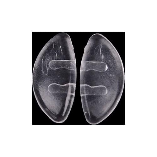 4/10Pairs New Silicone Nose Pads For Glasses White Anti-Slip Nose Pads Soft Eye Care Tools For Eyewear Accessories