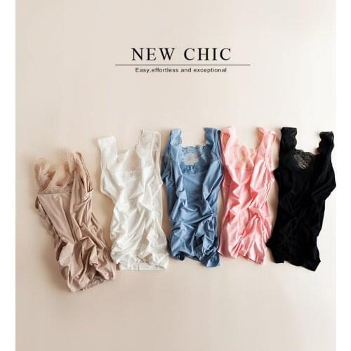 Spring and summer sexy all match lace v neck slim tanks modal solid basic camisole