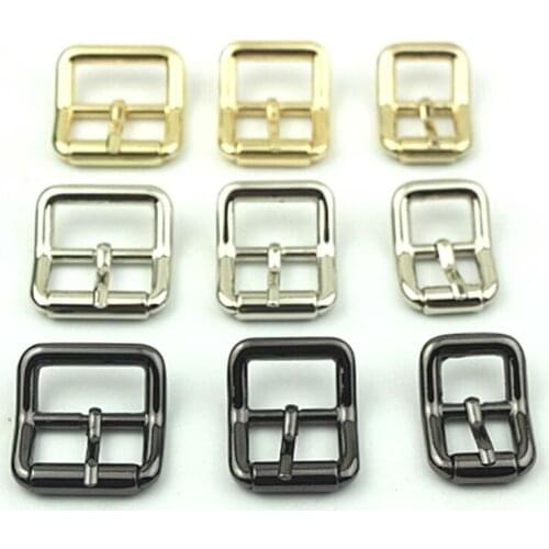 20pcs Webbing Straps Metal Slider Tri Glide Adjuster Buckles Bag Shoes Belt Clasp Hooks DIY Leather Ring Part Accessories