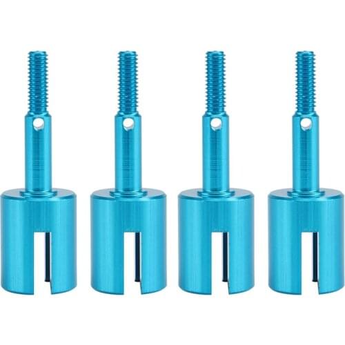 4 Pcs RC Aluminum Alloy Wheel Axle Cup for Tamiya TT01 TT01E TT02 TT02B Touring Car 51006 9005713