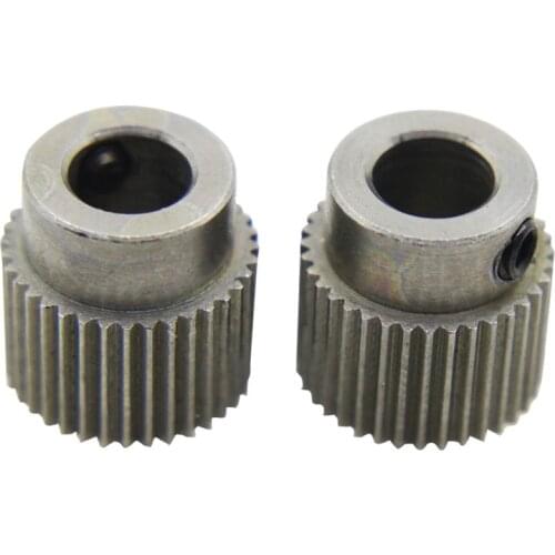 3D printer accessories 36 teeth MK7/MK 8 stainless steel planetary reducer extruder feed wheel extrusion wheel