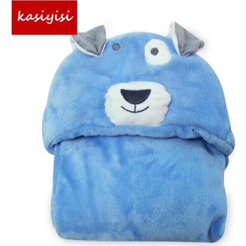 Hooded Animal Baby Blanket Newborn / Baby Bath Towel /baby Bathrobe Cloak Lovely Soft Sleeping