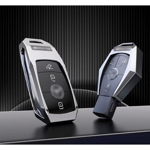 Car Remote Key Cover Case Key Shell For Mercedes Benz Class A B C S R V GL ML GLA GLC GLE GLK GLS SLC EQC AMG Car Accessories
