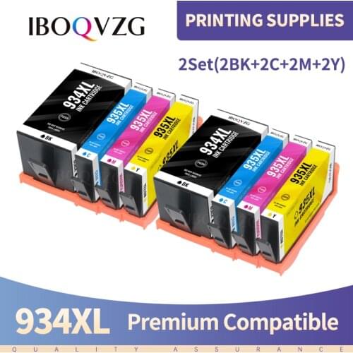 IBOQVZG For HP 934XL For HP 935XL Ink Cartridge 934XL 935XL 934 935 For hp934 For HP Officejet Pro 6812 6830 6815 6835 6230 6820