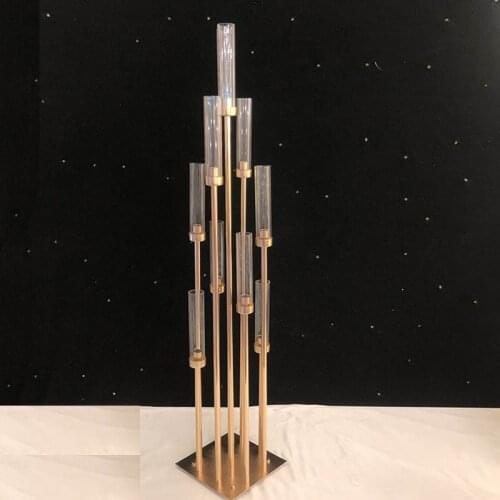 DUNFA Decorative Metal Candlesticks